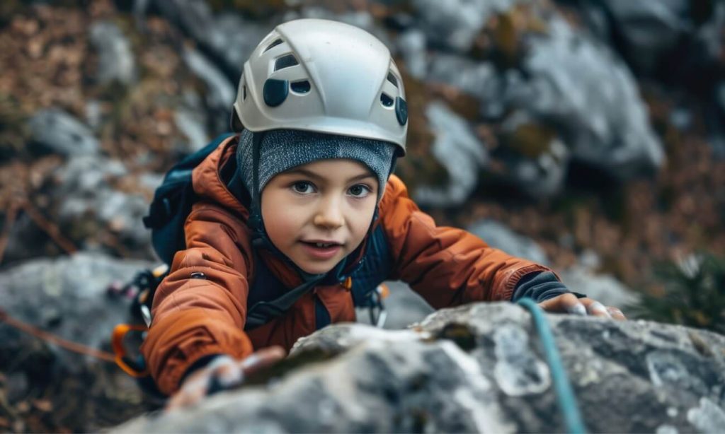 Montagna con bambini