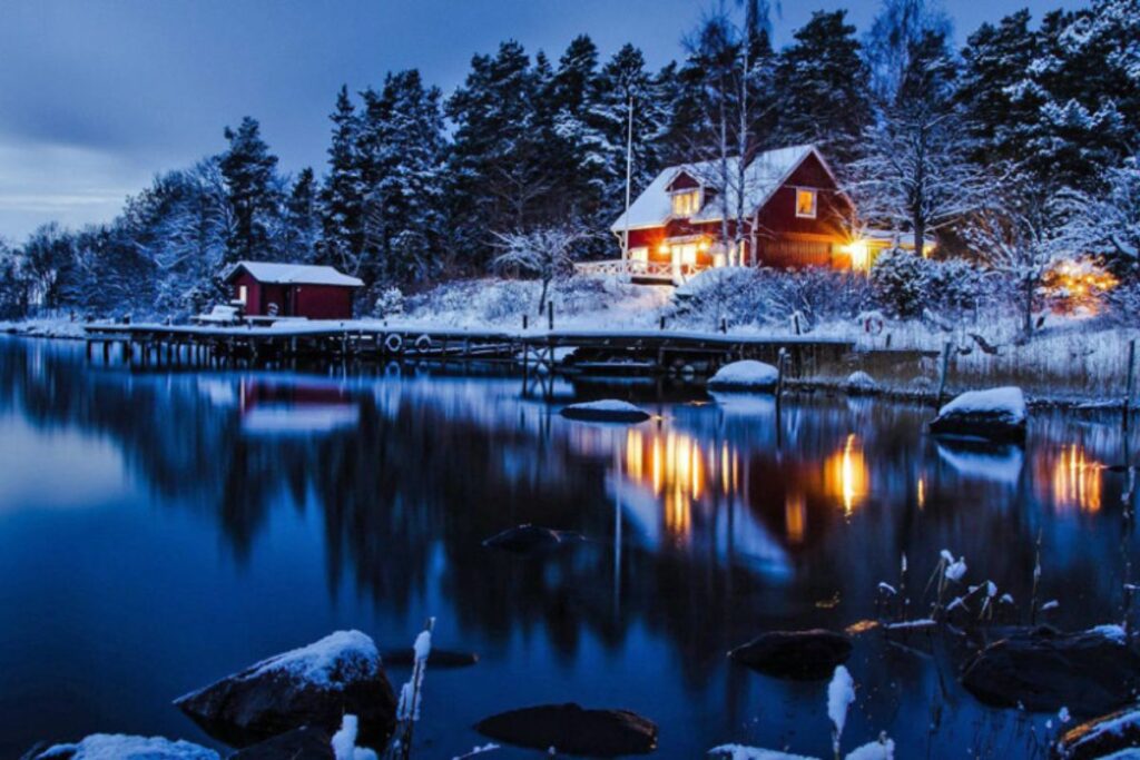 La Svezia in inverno