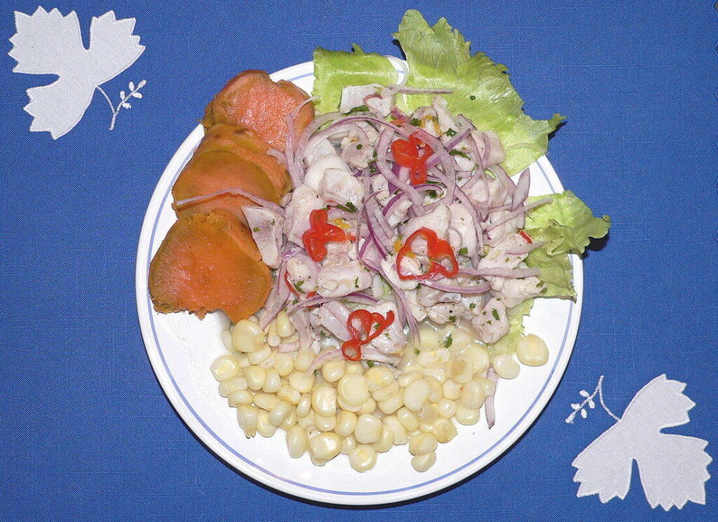 Ceviche peruviana